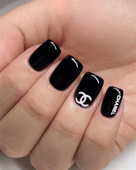 chanel nail inspo|Chanel nail stickers marie.